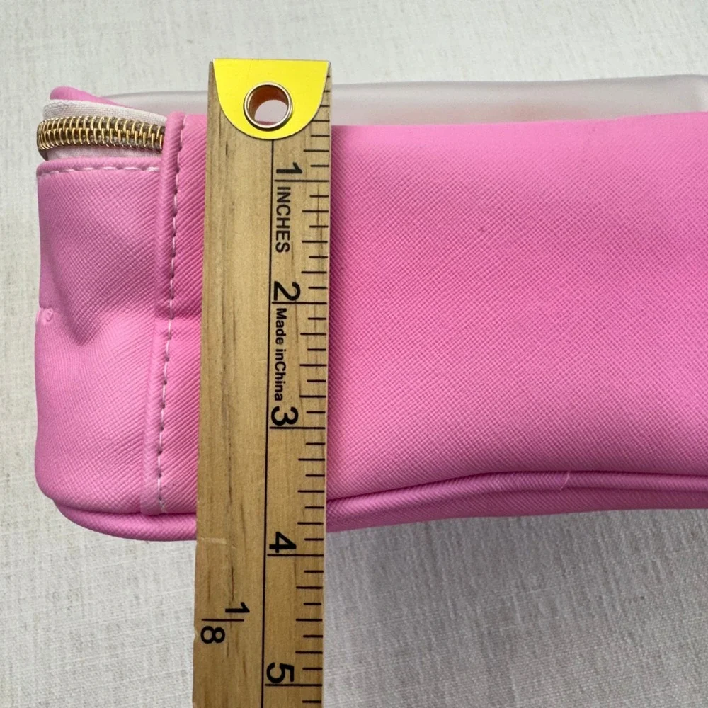 The Creme Shop x Hello Kitty Beauty Travel Case Pink Clear Makeup Bag HKTC9196